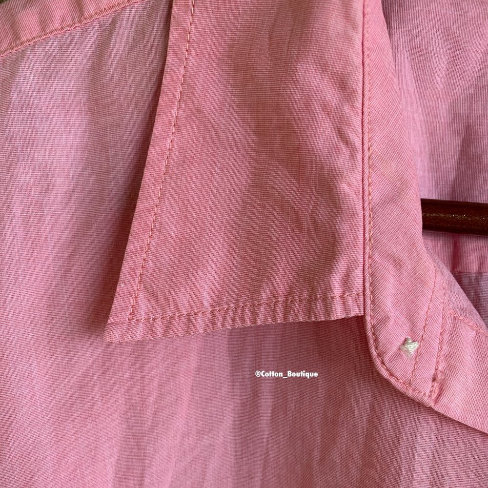 GAP Button Down Long Sleeve Corral/Pinkish color (NWOT) - Picture 3 of 6